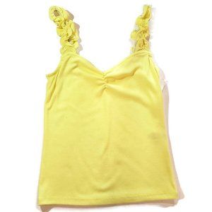 BP Finely Ribbed Yellow Tank Top Size XS New